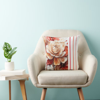 Coussin Watercolor, Almofada 40,6 cm x 40,6 cm, Poliéster