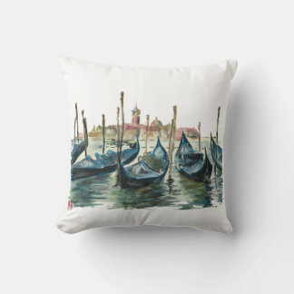 Coussin Watercolor Venice