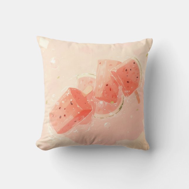 Coussin Watermelon Popsicle (Recto)
