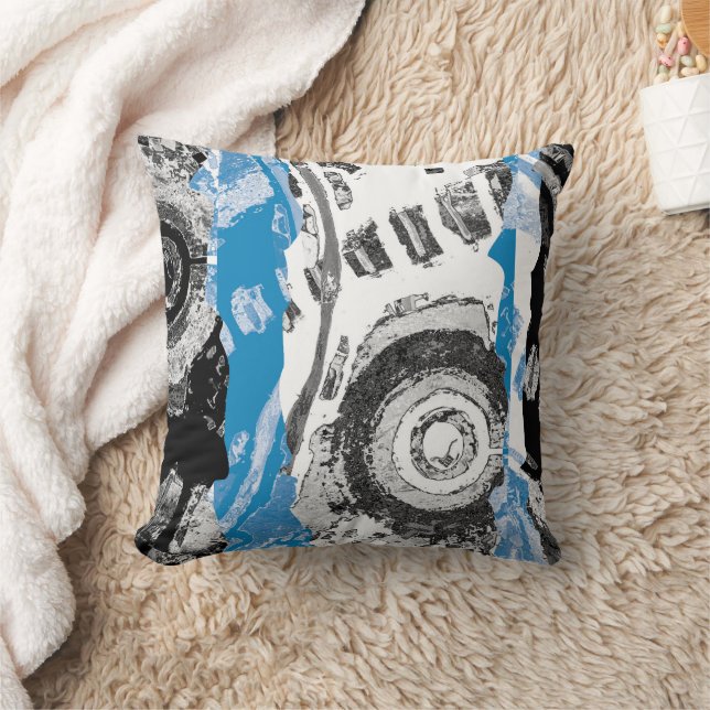 Coussin Wave Mechanism – Custom Throw Pillow (Polyester) (Couverture)