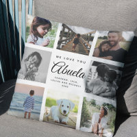 We Love You Abuela Mother's Day Photo Collage