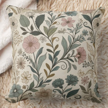 Whimsical Classic Wallpaper Floral Decor