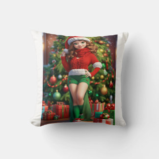Coussin Whimsical Gingerbread Delight T-Shirt Designs"