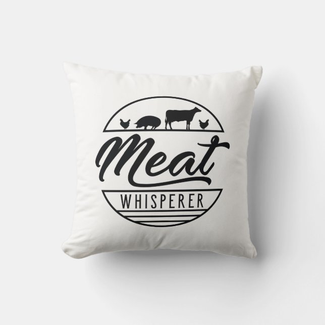 Coussin Whisperer de viande (Recto)