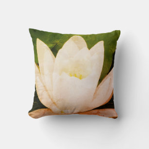 Coussin White lotus