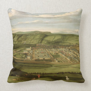 Coussin Whitehaven, Cumbria, montrant Flatt Hall,
