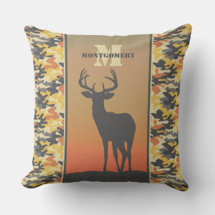 Coussin Whitetail Deer et Camo