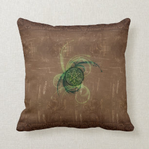 Coussin Wicca Rustica : Pentagramme de Magick
