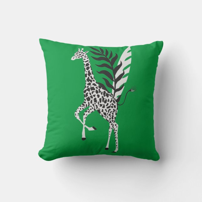 Coussin wildlife friendship - Giraffe cushion (Recto)