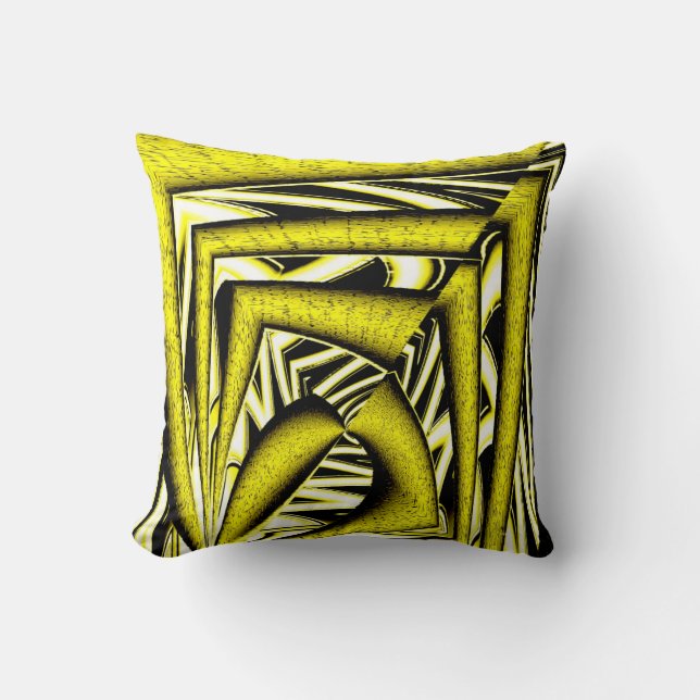 Coussin WildNYellow... (Recto)