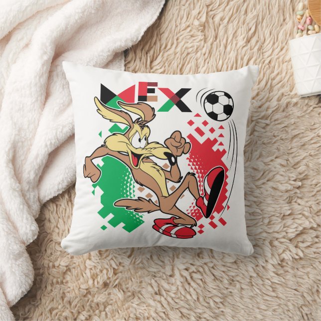 Coussin WILE E. COYOTE™ Team Mexico Soccer Graphic (Couverture)