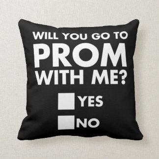 Coussin Will You Go To Prom With Me Promposal Print