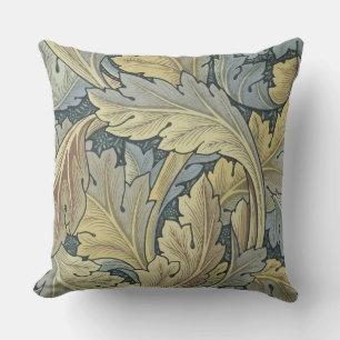 Coussin William Morris Acanthus Feuille Floral Art Nouveau