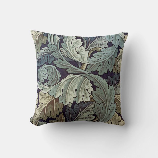 Coussin William Morris Acanthus Feuilles (Recto)