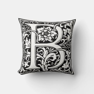 Coussin William Morris Alphabet "B"