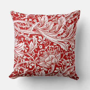 Coussin William Morris - Arcadia, motif vintage