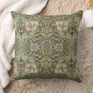 Coussin William Morris Honeysuckle Design