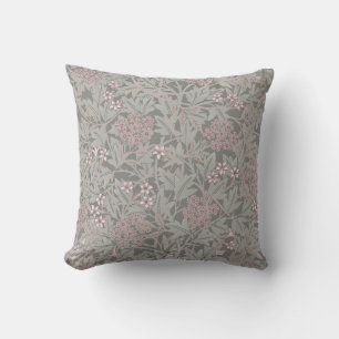 Coussin William Morris Jasmine Motif de fleurs