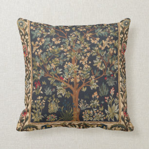 Coussin William Morris - L'Arbre De La Vie Original