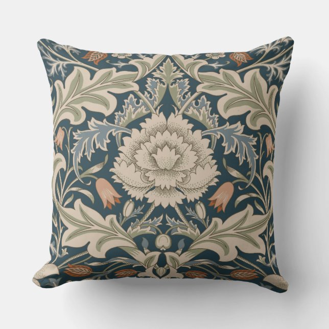 Coussin William Morris Severn Floral Garden Flower Classic (Recto)
