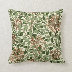 Coussin William Morris Vintage Honeysuckle Motif