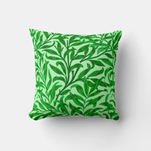 Coussin William Morris Willow Bough, Emerald Green