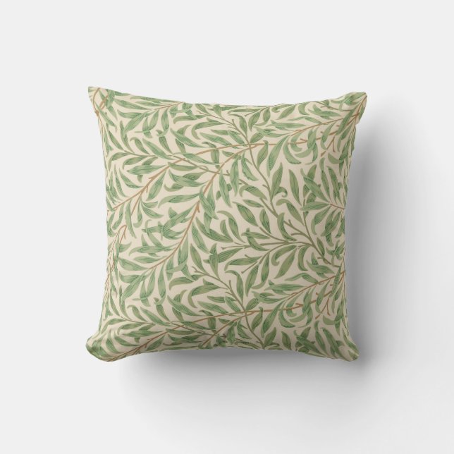 Coussin Willow Bough (par William Morris) Cushion (Recto)