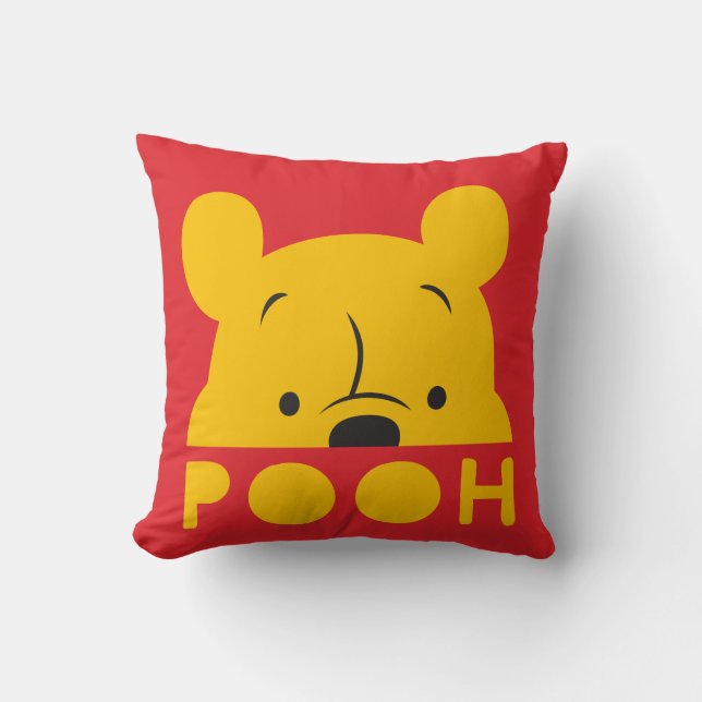 Coussin Winnie l'Ourson| Peek-a-Boo Pooh (Recto)