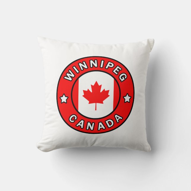 Coussin Winnipeg Canada (Recto)