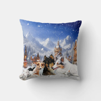 Coussin Winter Fairytale - Spring Monet