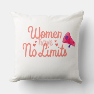 Coussin Women Empowerment Pillow – Girl Power Throw Pillow