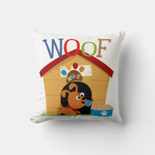 Coussin Woof Dog