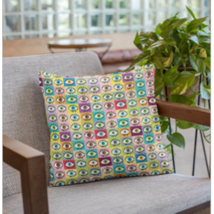 Coussin Yeux tous voyant belle apparence zany bizarre
