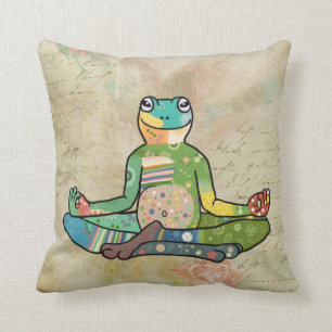 Coussin Yogafrosch