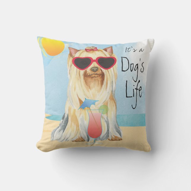 Coussin Yorkie (Recto)