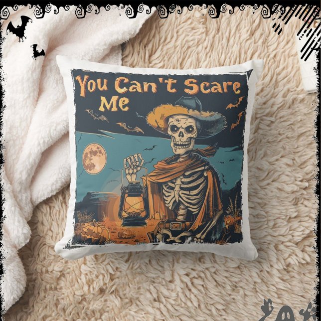 Coussin You Can’t Scare Me | ExDesigner | Halloween (Créateur téléchargé)