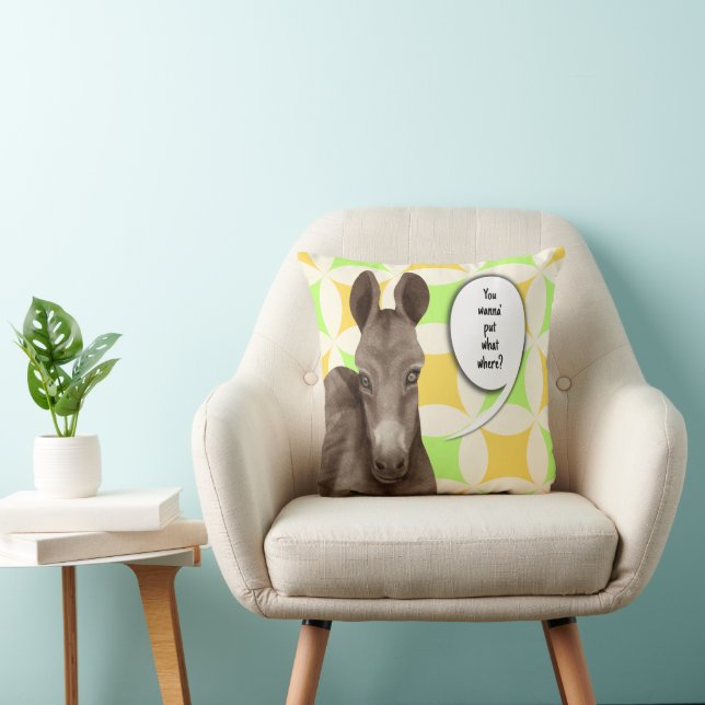 Coussin You wanna' put what where (Chaise)