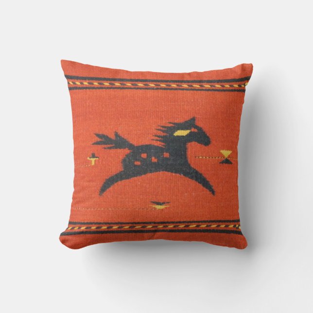 Coussin Zapotec Design / (Recto)