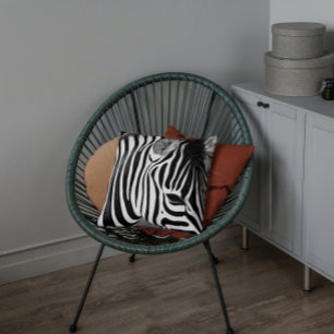 Coussin Zebra fermer l'art moderne