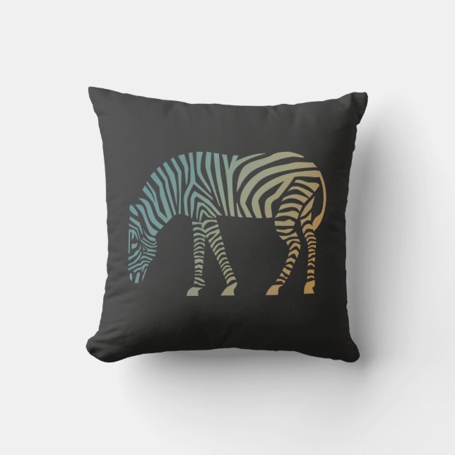 Coussin Zèbre (Recto)
