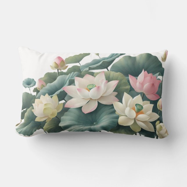 Coussin Zen Lotus Blossoming (Recto)