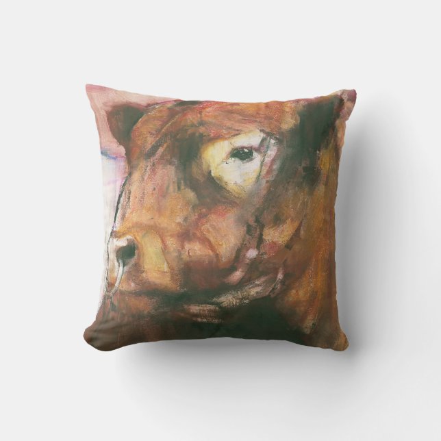 Coussin Zeus Galloway ceinturé par rouge Taureau 2006 2 (Recto)