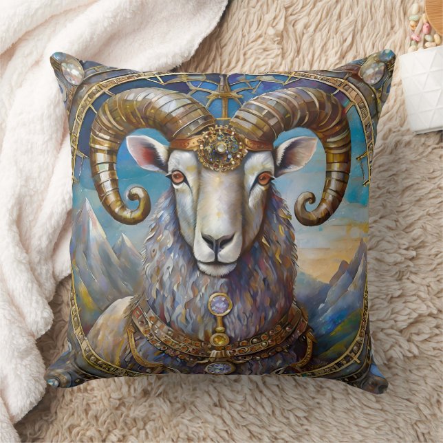 Coussin Zodiaque - Le Bélier (Couverture)