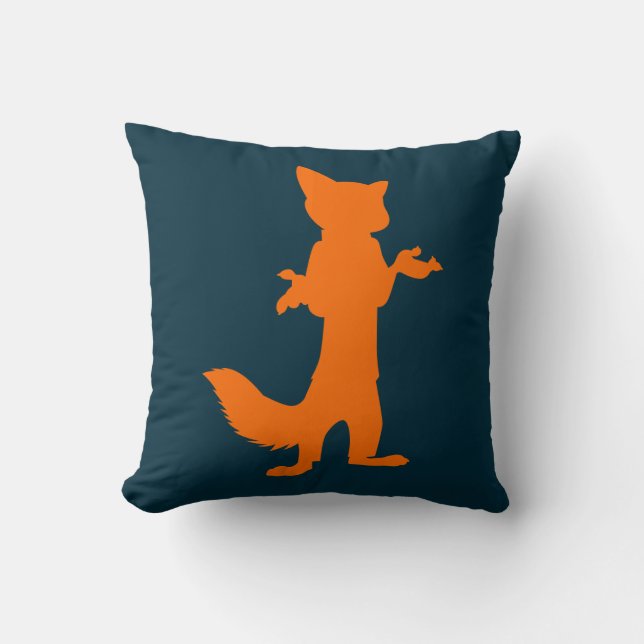 Coussin Zootopie| Nick Wilde Silhouette (Recto)