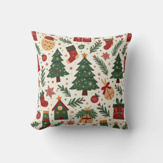 coussins à motifs de Noël