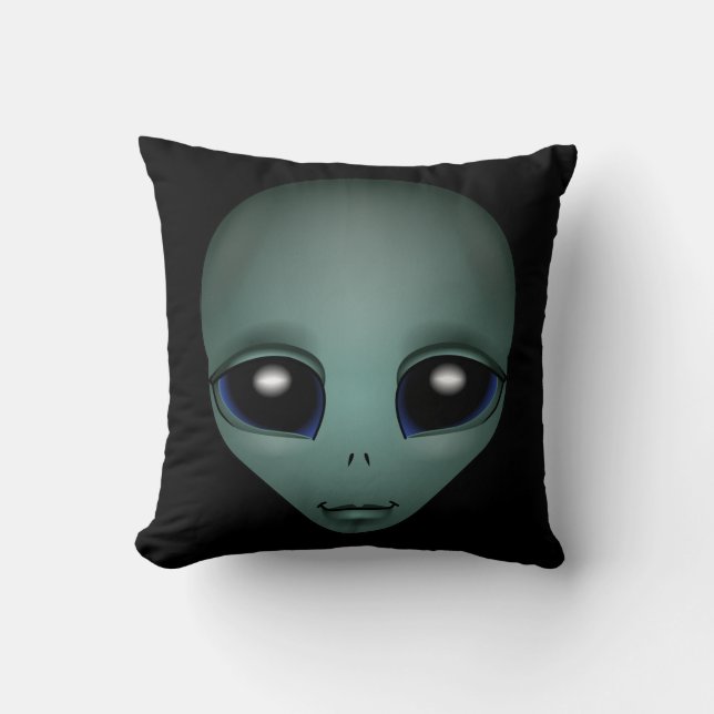 Coussins Aliens E.T. Cadeau Décor Alien & Keepsake (Recto)
