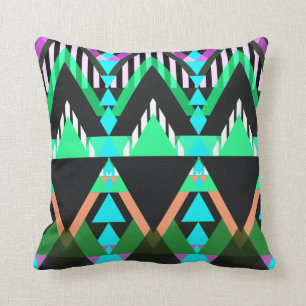 Coussins d'Aztèque de bruit de turquoise
