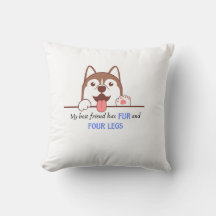 Coussins de chien mignons