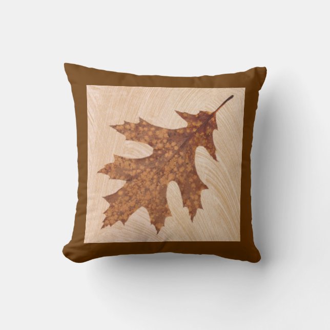 Coussins de feuille d'automne (Recto)