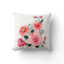 Coussins de fleurs